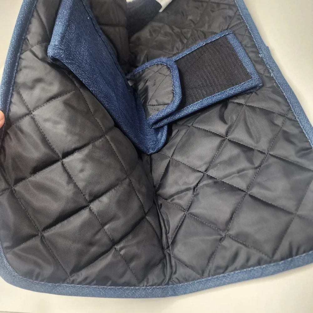 Carhartt Denim Insulated Dog Chore Coat, Size Medium 22